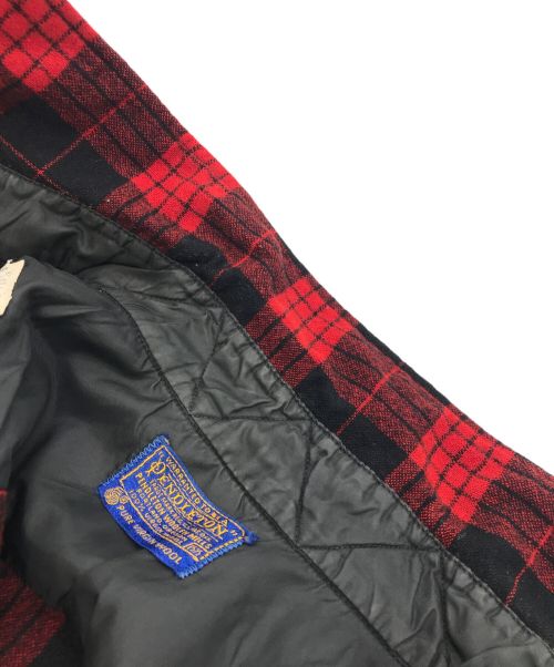 PENDLETON（ペンドルトン）PENDLETON (ペンドルトン) 60’Sチェックシャツ レッド サイズ:SIZE 15 1/2の古着・服飾アイテム