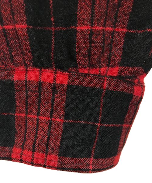 PENDLETON（ペンドルトン）PENDLETON (ペンドルトン) 60’Sチェックシャツ レッド サイズ:SIZE 15 1/2の古着・服飾アイテム