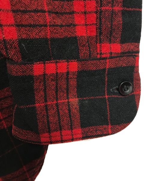 PENDLETON（ペンドルトン）PENDLETON (ペンドルトン) 60’Sチェックシャツ レッド サイズ:SIZE 15 1/2の古着・服飾アイテム