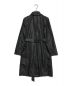 MACKINTOSH PHILOSOPHY (マッキントッシュフィロソフィー) トレンチコート ブラック サイズ:SIZE 38：6000円