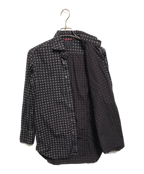 Bagutta（バグッタ）BAGUTTA (バグッタ) 総柄シャツ パープル サイズ:Sの古着・服飾アイテム
