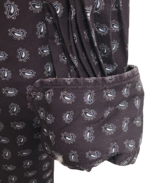 Bagutta（バグッタ）BAGUTTA (バグッタ) 総柄シャツ パープル サイズ:Sの古着・服飾アイテム