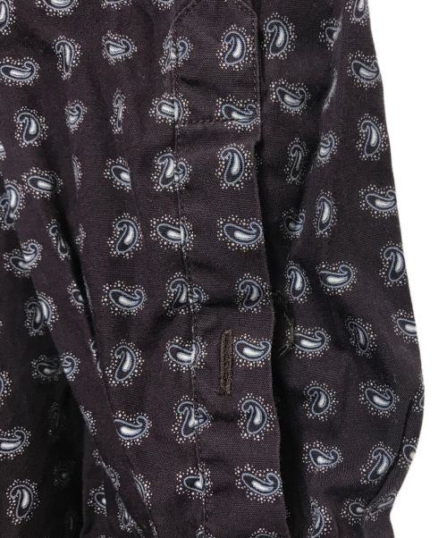 Bagutta（バグッタ）BAGUTTA (バグッタ) 総柄シャツ パープル サイズ:Sの古着・服飾アイテム