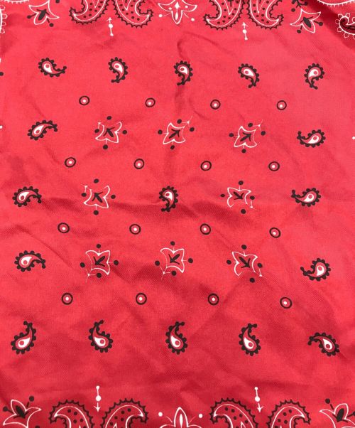 manipuri（マニプリ）manipuri (マニプリ) シルクスカーフ レッドの古着・服飾アイテム