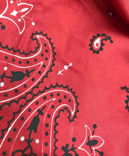 manipuri（マニプリ）manipuri (マニプリ) シルクスカーフ レッドの古着・服飾アイテム