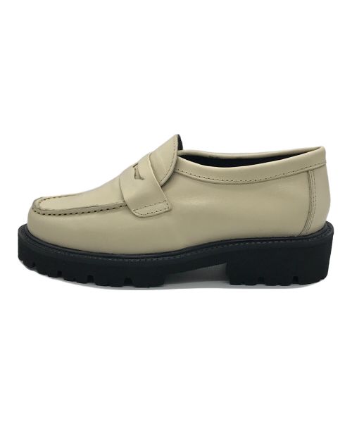 Caminando（カミナンド）Caminando (カミナンド) COIN LOAFERS アイボリー サイズ:SIZE 5の古着・服飾アイテム