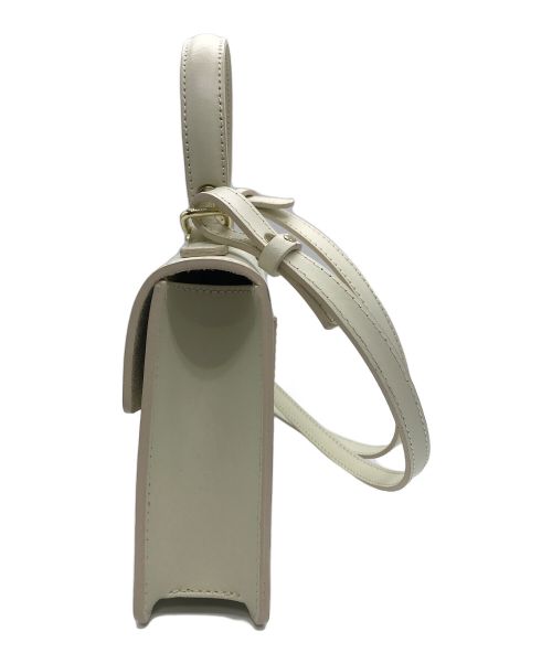 AULENTTI（オウレンティ）AULENTTI (オウレンティ) 2WAYバッグ ホワイトの古着・服飾アイテム