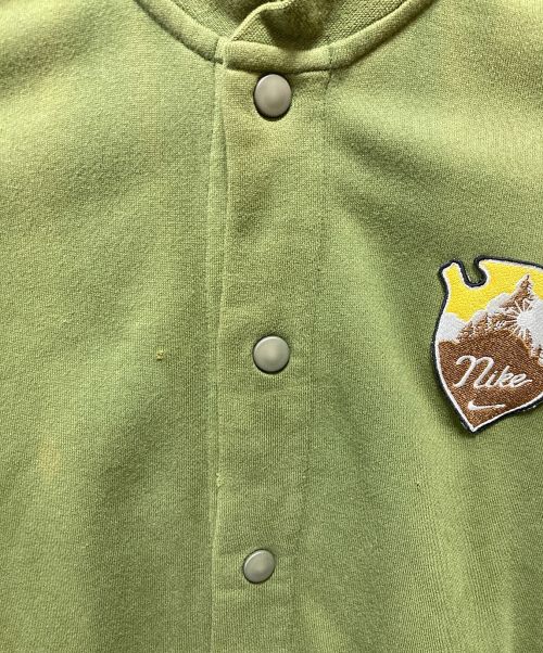 NIKE（ナイキ）NIKE (ナイキ) スウェットジャケット グリーン サイズ:Mの古着・服飾アイテム