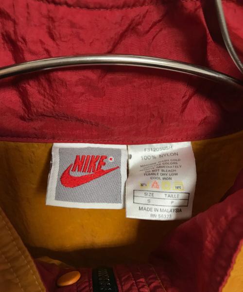 NIKE（ナイキ）NIKE (ナイキ) スタンドカラージャケット オレンジ×ブラック サイズ:Sの古着・服飾アイテム