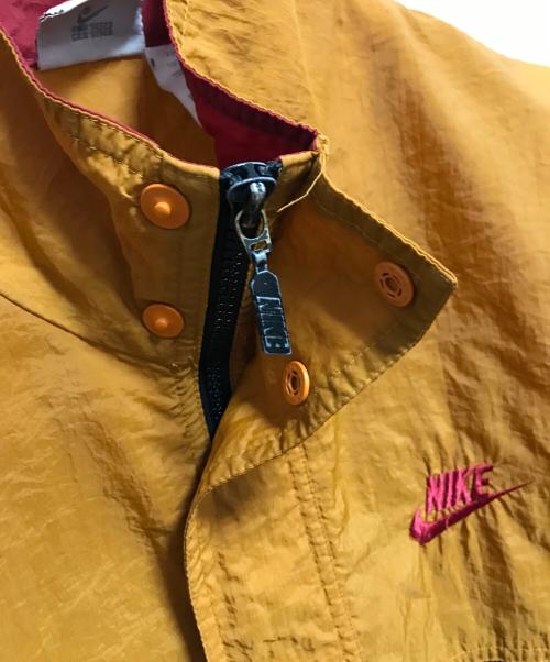 NIKE（ナイキ）NIKE (ナイキ) スタンドカラージャケット オレンジ×ブラック サイズ:Sの古着・服飾アイテム