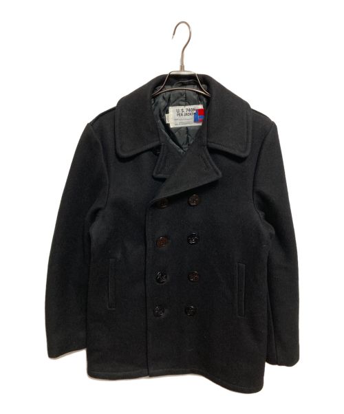 SHOOT（シュート）SHOOT (シュート) U.S. 740N PEA JACKET ブラック サイズ:38の古着・服飾アイテム