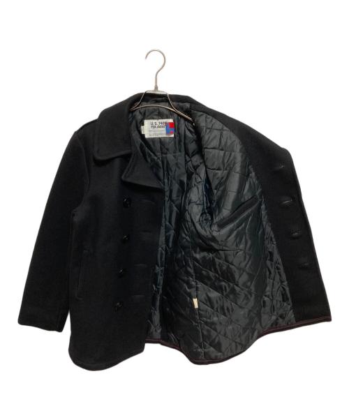 SHOOT（シュート）SHOOT (シュート) U.S. 740N PEA JACKET ブラック サイズ:38の古着・服飾アイテム