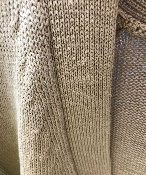 AP STUDIO（エーピーストゥディオ）AP STUDIO (エーピーストゥディオ) Relax-sized カーディガン ベージュ サイズ:なしの古着・服飾アイテム