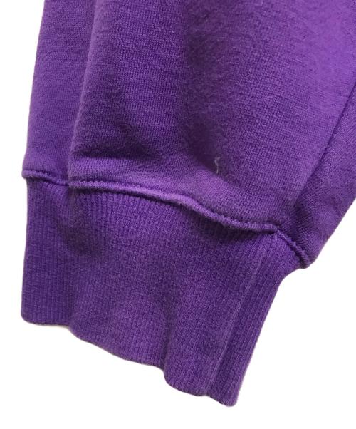 paragraph（パラグラフ）Paragraph (パラグラフ) バックプリントプルオーバーパーカー パープル×イエロー サイズ:下記参照の古着・服飾アイテム