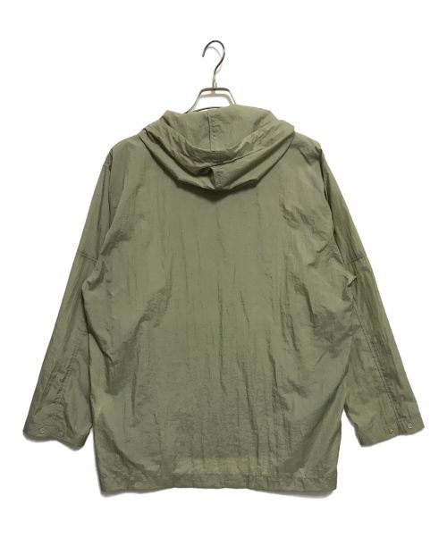 bractment（ブラクトメント）bractment (ブラクトメント) ナイロンワッシャーアノラックパーカー グリーン サイズ:38の古着・服飾アイテム