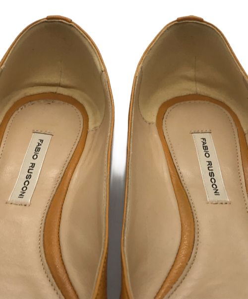 FABIO RUSCONI（ファビオルスコーニ）FABIO RUSCONI (ファビオルスコーニ) S-RAFFAELLA イエロー サイズ:36の古着・服飾アイテム