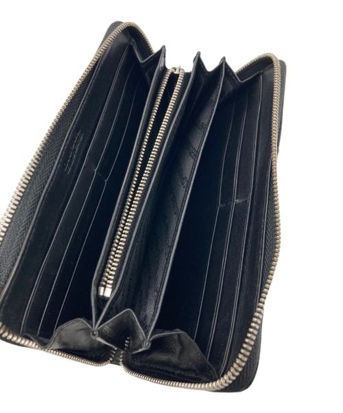 DIESEL（ディーゼル）DIESEL (ディーゼル) ラウンドジップウォレット ブラックの古着・服飾アイテム