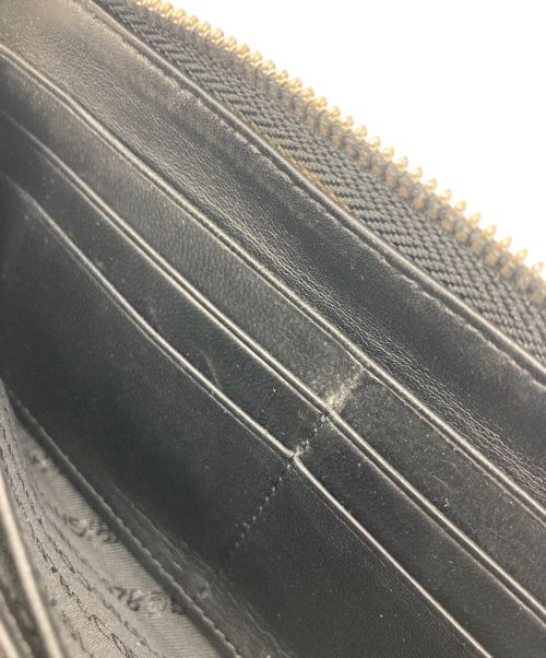 DIESEL（ディーゼル）DIESEL (ディーゼル) ラウンドジップウォレット ブラックの古着・服飾アイテム