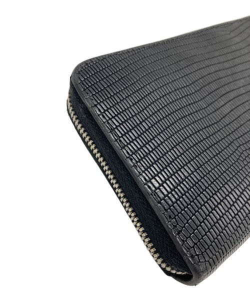 DIESEL（ディーゼル）DIESEL (ディーゼル) ラウンドジップウォレット ブラックの古着・服飾アイテム