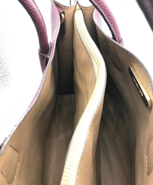 MICHAEL KORS（マイケル・コース）MICHAEL KORS (マイケルコース) トートバッグ ボルドーの古着・服飾アイテム