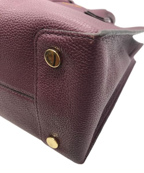 MICHAEL KORS（マイケル・コース）MICHAEL KORS (マイケルコース) トートバッグ ボルドーの古着・服飾アイテム