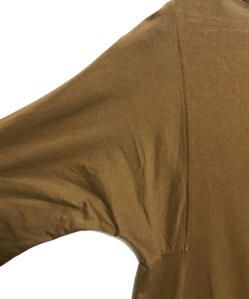 ticca（ティッカ）ticca (ティッカ) カットソーワンピース ベージュ サイズ:Freeの古着・服飾アイテム