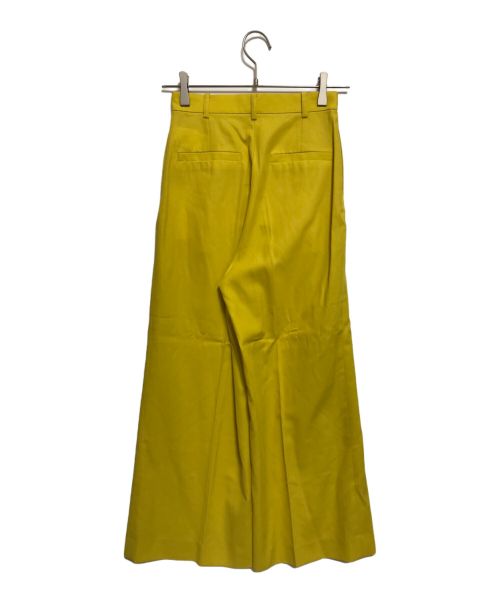 FRAY ID（フレイ アイディー）FRAY ID (フレイ アイディー) ツイルワイドパンツ イエロー サイズ:0（下記参照） 未使用品の古着・服飾アイテム