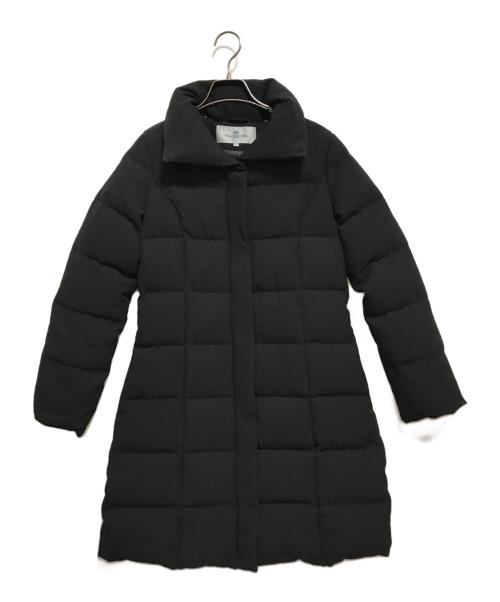 Viaggio Blu（ビアッジョブルー）Viaggio Blu (ビアッジョブルー) フォックスファーロングダウンコート ブラック サイズ:SIZE 1の古着・服飾アイテム