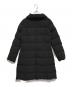 Viaggio Blu (ビアッジョブルー) フォックスファーロングダウンコート ブラック サイズ:SIZE 1：5000円