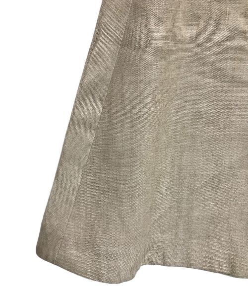 ROPE Eternel（ロペ エターナル）ROPE Eternel (ロペ エターナル) リベコソファクロス フレアースカート ベージュ サイズ:1 未使用品の古着・服飾アイテム