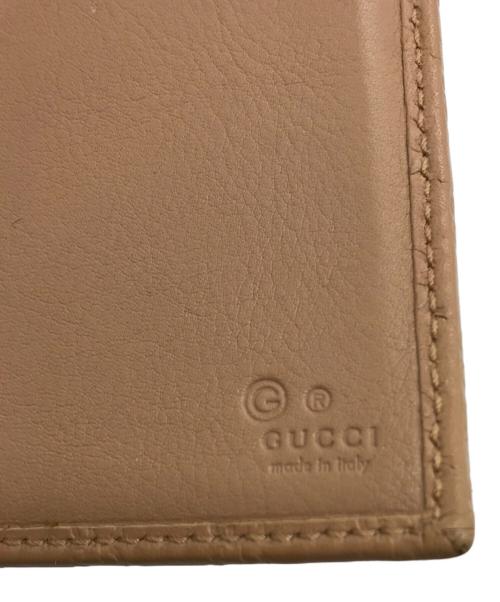 GUCCI（グッチ）GUCCI (グッチ) ロングウォレット ベージュの古着・服飾アイテム