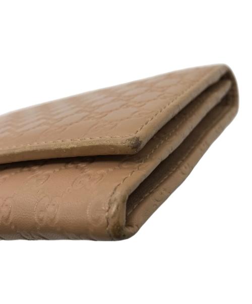 GUCCI（グッチ）GUCCI (グッチ) ロングウォレット ベージュの古着・服飾アイテム