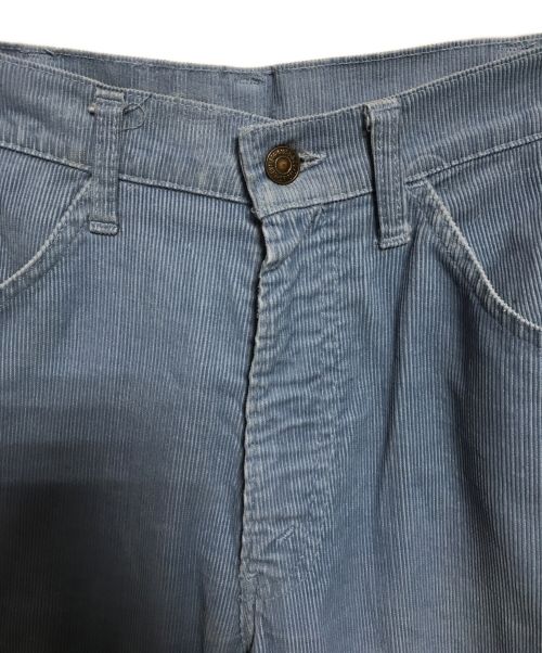 LEVI'S（リーバイス）LEVI'S (リーバイス) 70‘Sコーデュロイフレアパンツ ブルー サイズ:33×33の古着・服飾アイテム
