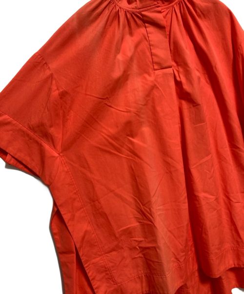 HARUNOBUMURATA（ハルノブ ムラタ）HARUNOBUMURATA (ハルノブ ムラタ) ANT洗いシャツコットンブラウス オレンジ サイズ:SIZE 36の古着・服飾アイテム