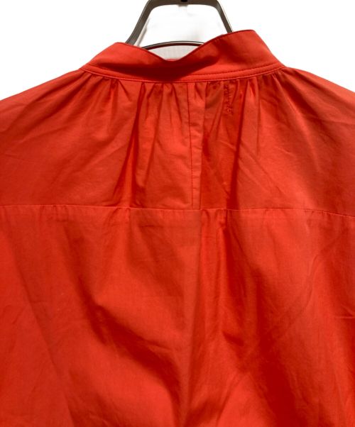 HARUNOBUMURATA（ハルノブ ムラタ）HARUNOBUMURATA (ハルノブ ムラタ) ANT洗いシャツコットンブラウス オレンジ サイズ:SIZE 36の古着・服飾アイテム