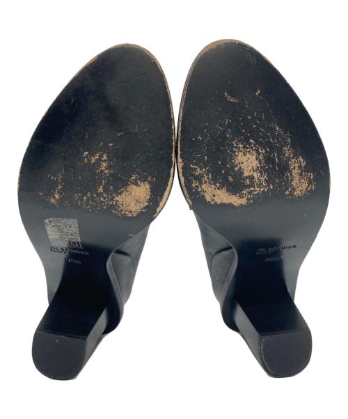 JIL SANDER NAVY（ジルサンダー ネイビー）JIL SANDER NAVY (ジルサンダー ネイビー) ヒールパンプス ブラック サイズ:SIZE 35 1/2の古着・服飾アイテム