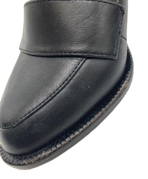 JIL SANDER NAVY（ジルサンダー ネイビー）JIL SANDER NAVY (ジルサンダー ネイビー) ヒールパンプス ブラック サイズ:SIZE 35 1/2の古着・服飾アイテム