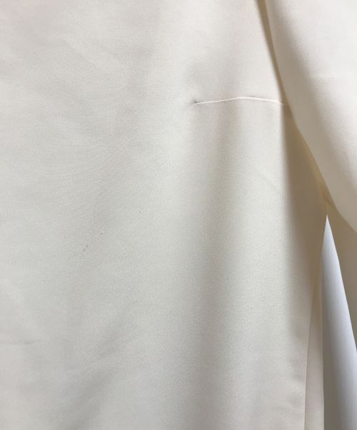 DES PRES（デ プレ）DES PRES (デ プレ) ライトダブルクロス パフスリーブワンピース アイボリー サイズ:FREEの古着・服飾アイテム