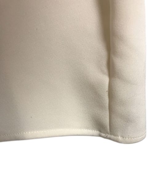 DES PRES（デ プレ）DES PRES (デ プレ) ライトダブルクロス パフスリーブワンピース アイボリー サイズ:FREEの古着・服飾アイテム