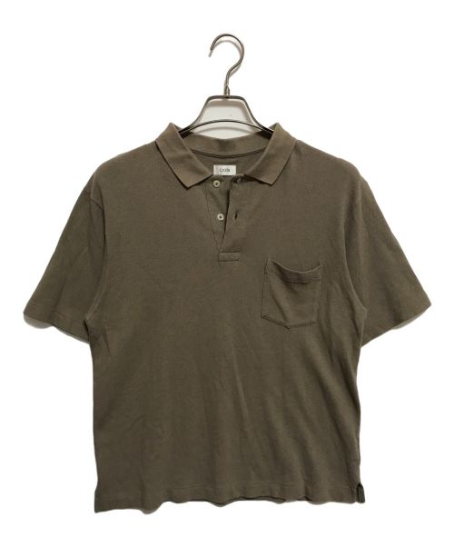 CIOTA（シオタ）CIOTA (シオタ) ポロシャツ ベージュ サイズ:FREEの古着・服飾アイテム