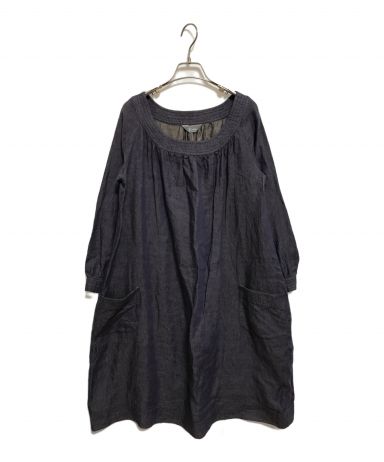 中古・古着通販】lisette (リゼッタ) リネン100% ワンピース パープル