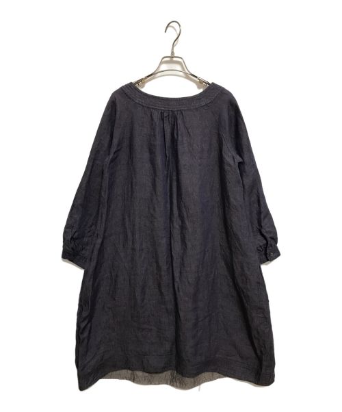 lisette（リゼッタ）lisette (リゼッタ) リネン100% ワンピース パープル サイズ:下記参照の古着・服飾アイテム