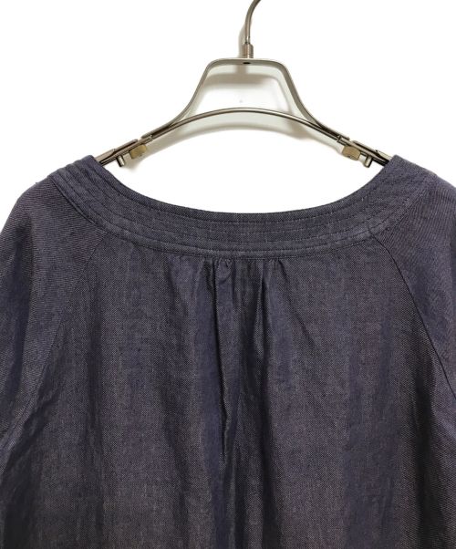 lisette（リゼッタ）lisette (リゼッタ) リネン100% ワンピース パープル サイズ:下記参照の古着・服飾アイテム
