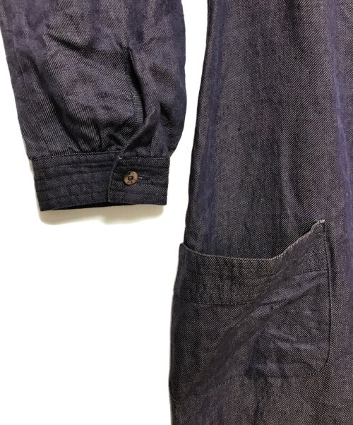 lisette（リゼッタ）lisette (リゼッタ) リネン100% ワンピース パープル サイズ:下記参照の古着・服飾アイテム