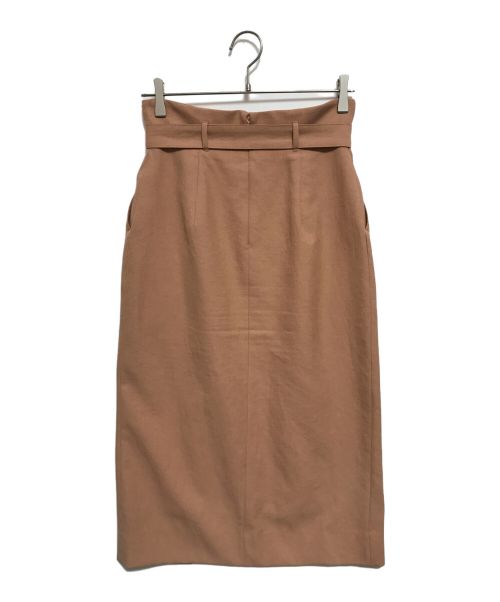 ANAYI（アナイ）ANAYI (アナイ) ベルト付スカート ベージュ サイズ:SIZE 38の古着・服飾アイテム
