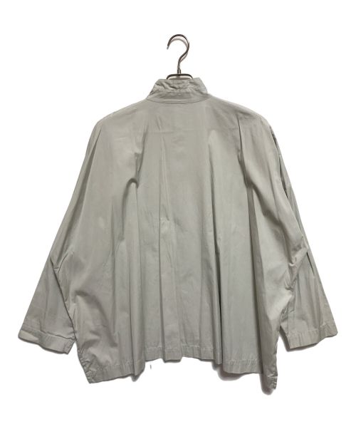 eskandar（エスカンダー）ESKANDAR (エスカンダー) スタンドカラーシャツ グレー サイズ:SIZE 1の古着・服飾アイテム