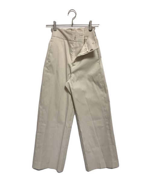 SALON adam et rope'（サロンアダムエロペ）SALON adam et rope' (サロンアダムエロペ) スラックス アイボリー サイズ:XSの古着・服飾アイテム