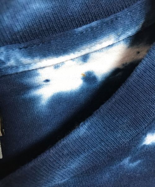 LIQUID BLUE（リキッドブルー）LIQUID BLUE (リキッドブルー) 00’SプリントTシャツ ブルー×レッド サイズ:Lの古着・服飾アイテム