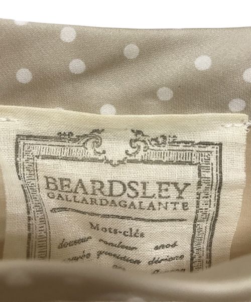 BEARDSLEY（ビアズリー）BEARDSLEY (ビアズリー) リネン切替ブラウス ベージュ サイズ:FREEの古着・服飾アイテム