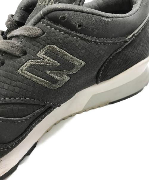 NEW BALANCE（ニューバランス）NEW BALANCE (ニューバランス) ローカットスニーカー グレー×ホワイト サイズ:US 7の古着・服飾アイテム